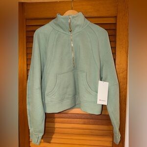 Lululemon Scuba Oversized Funnel Neck Half Zip M/L